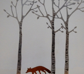 Silver Birch (and Fox)